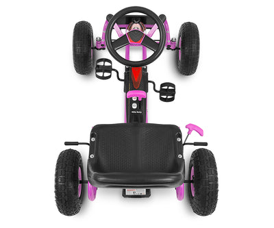 Vaaleanpunainen Karting lasten polkuauto - Thor - Vuodevaatteet.fi