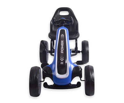 Vaaleanpunainen Karting polkuauto lapselle - Power - Vuodevaatteet.fi