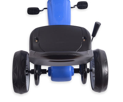 Vaaleanpunainen Karting polkuauto lapselle - Power - Vuodevaatteet.fi