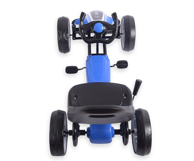 Vaaleanpunainen Karting polkuauto lapselle - Power - Vuodevaatteet.fi