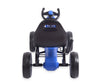 Vaaleanpunainen Karting polkuauto lapselle - Power - Vuodevaatteet.fi