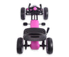 Vaaleanpunainen Karting polkuauto lapselle - Power - Vuodevaatteet.fi
