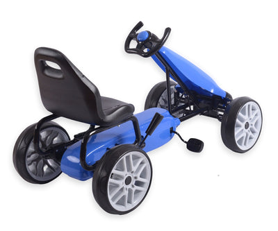 Vaaleanpunainen Karting polkuauto lapselle - Power - Vuodevaatteet.fi