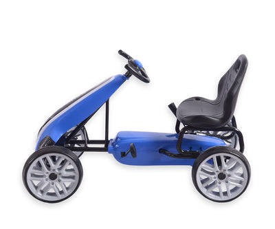 Vaaleanpunainen Karting polkuauto lapselle - Power - Vuodevaatteet.fi