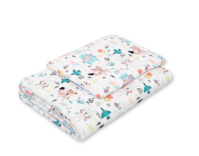 Vaauvan Peitto Ja Tyyny - Newborn - 75X100cm - Clouds Gray