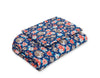 Vaauvan Peitto Ja Tyyny - Newborn - 75X100cm - Fox Family On Blue