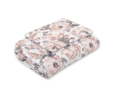 Vaauvan Peitto Ja Tyyny - Newborn - 75X100cm - Sepia Roses