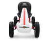 Valkoinen Karting polkuauto lapselle - Abarth - Vuodevaatteet.fi