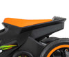 Valkoinen Karting polkuauto lapselle - Rider - Vuodevaatteet.fi