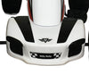 Valkoinen Karting polkuauto lapselle - Viper - Vuodevaatteet.fi