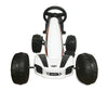Valkoinen Karting polkuauto lapselle - Viper - Vuodevaatteet.fi