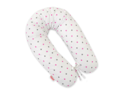 Vartalotyyny / Raskaustyyny - Grey-Pink Stars