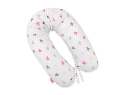Vartalotyyny / Raskaustyyny - Grey-Pink Stars