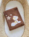Fleece Viltti Vauvalle - Teddy Bear With Stars Brown