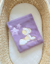 Fleece Viltti Vauvalle - Teddy Bear With Stars Lila