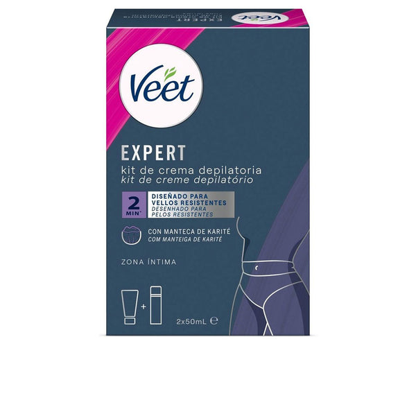 Veet Bikini kit karvanpoistovoide 2 x 50 ml | Vuodevaatteet.fi