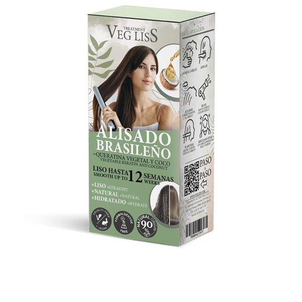 Veg Liss Brazilian Straightening With Vegetable Keratin And Coconut 2 U | Vuodevaatteet.fi