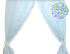 Verhot Lastenhuoneeseen - Hanging Hearts Black Dots On White