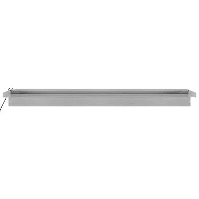 Vesiputous RGB LED-valoilla ruostumaton teräs 90 cm