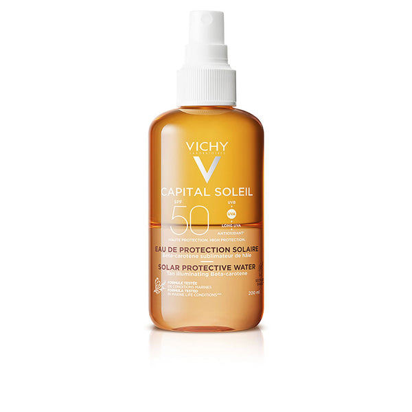 Vichy Capital Soleil Luminosity Water Spf 50 200 Ml | Vuodevaatteet.fi