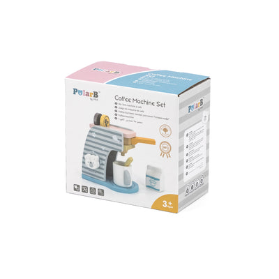 Viga 44018 PolarB -espressokone ruostumattomasta teräksestä, musta.