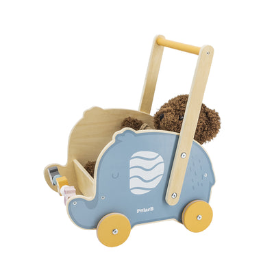 Viga 44031 polarbear 2-in-1 pöytä ja tuolit, elefanttikuvioitu.
