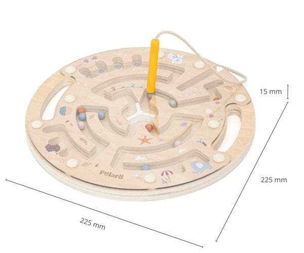 Viga - Viga PolarB Puinen magneettinen labyrintti – taitopeli
