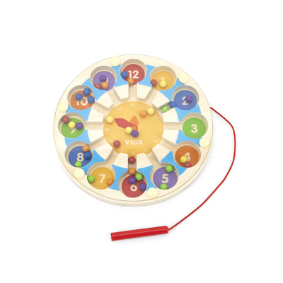 Viga 44560 -magneettinen labyrinttikello lapsille.