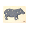 Viga 44604 Puzzlesetti hippo-alustalla