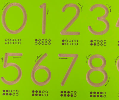 Puinen Piirustustaulu - Numerot