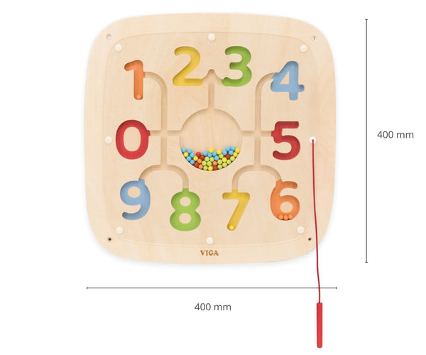Viga - Viga 44811Fsc Opetustaulu - magneettinen leikki numeroilla