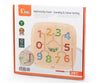 Viga - Viga 44811Fsc Opetustaulu - magneettinen leikki numeroilla
