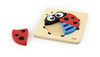 Viga 50168 Handy Block Puzzle - Ladybird