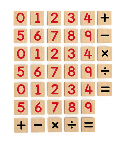 Viga 50591 -magneettiset numerot, 40 osaa.