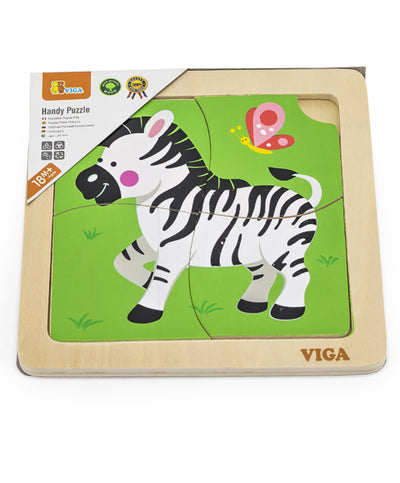 Viga 51317 -pulmapeli zebrakuvioisella alustalla.