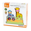 Viga 59702 Magentc Block Puzzle - Zoo