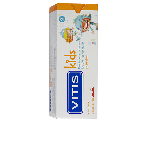 Vitis Kids hammastahna geeli fluorida #cherry 50 ml | Vuodevaatteet.fi