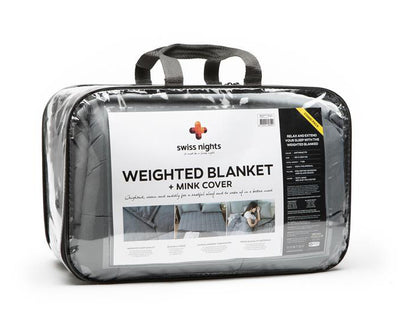 Weighted Blanket 7KG + Minky Cover (15020619) - Vuodevaatteet