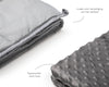 Weighted Blanket 7KG + Minky Cover (15020619) - Vuodevaatteet