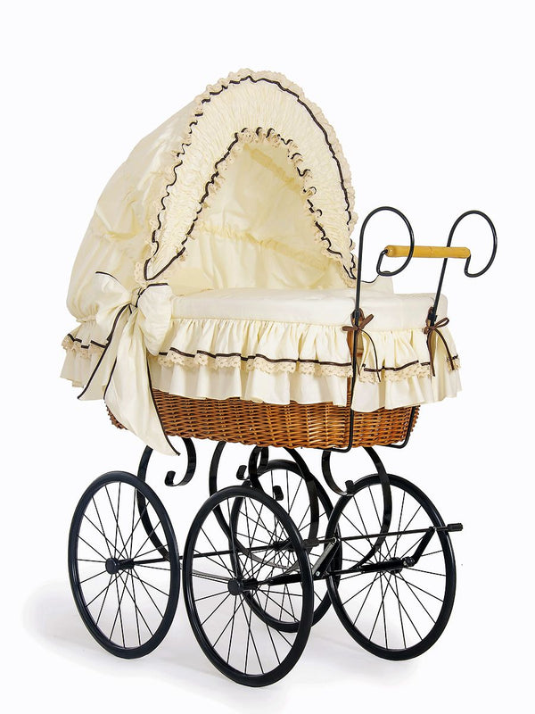 My Sweet Baby - Retro Emma Moses -korin kermanvärinen vuodevaatesetti - 4-osainen setti