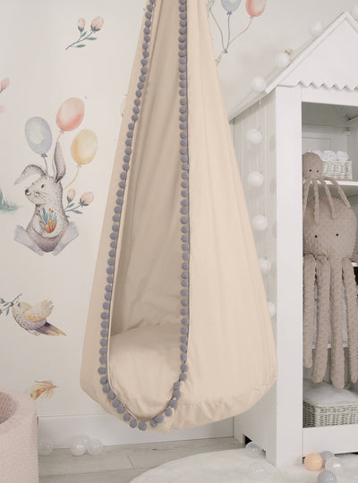 Riippuva keinu vauvalle - beige