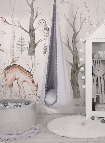 Riippuva keinu vauvalle - gray