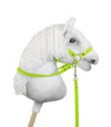 Super Hobby Horse - Hobby Horse riimut suitset - neonvihreä