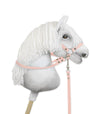 Super Hobby Horse - Hobby Horse -ohjat riimuun puuterinroosa