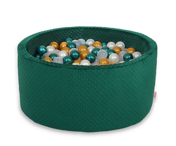 Bobono - Pallomeri minky 40 cm 200 palloa pullonvihreä