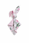 My Sweet Baby - Doudou pehmeä pupupeitto puuvillaa - vaaleanpunainen pionit - vaaleanpunainen