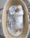 My Sweet Baby - Doudou pehmeä pupupeitto puuvillaa - Woodland vihreä/harmaa