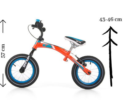 Young Potkupyörä Oranssi - Vuodevaatteet.fi