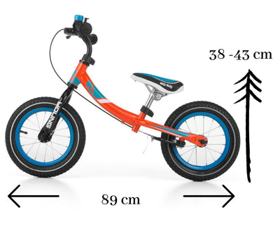 Young Potkupyörä Oranssi - Vuodevaatteet.fi
