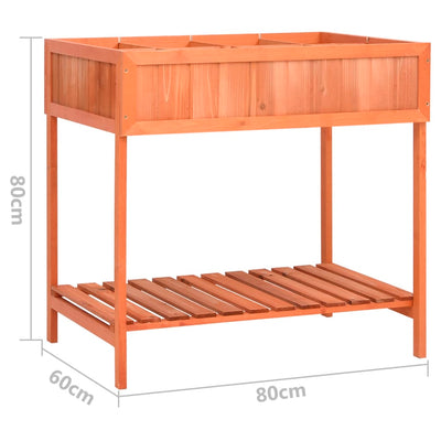 Yrttilaatikko 80x60x80 cm täysi kuusi - Vuodevaatteet